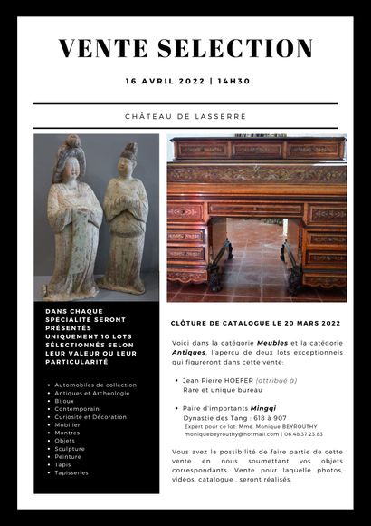 VENTE SELECTION - VENTE REPORTEE !!!