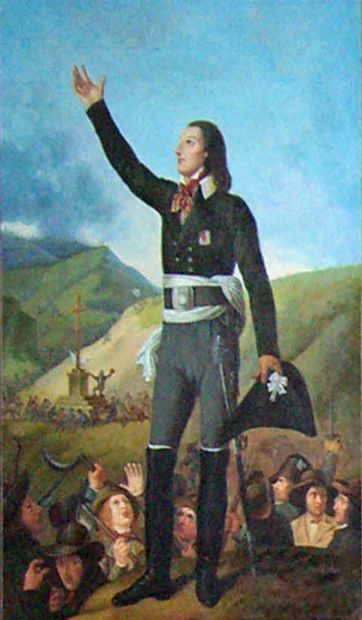 ECOLE FRANCAISE XX°. Lescure. Huile sur toile,...