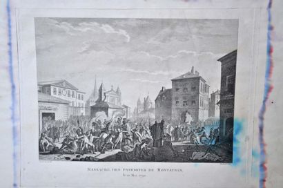 PRIEUR (D'après) Montauban, massacre des...